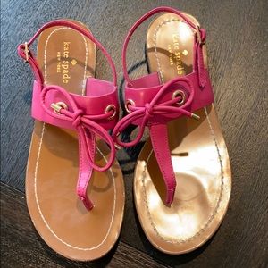 Pink Bow Sandals